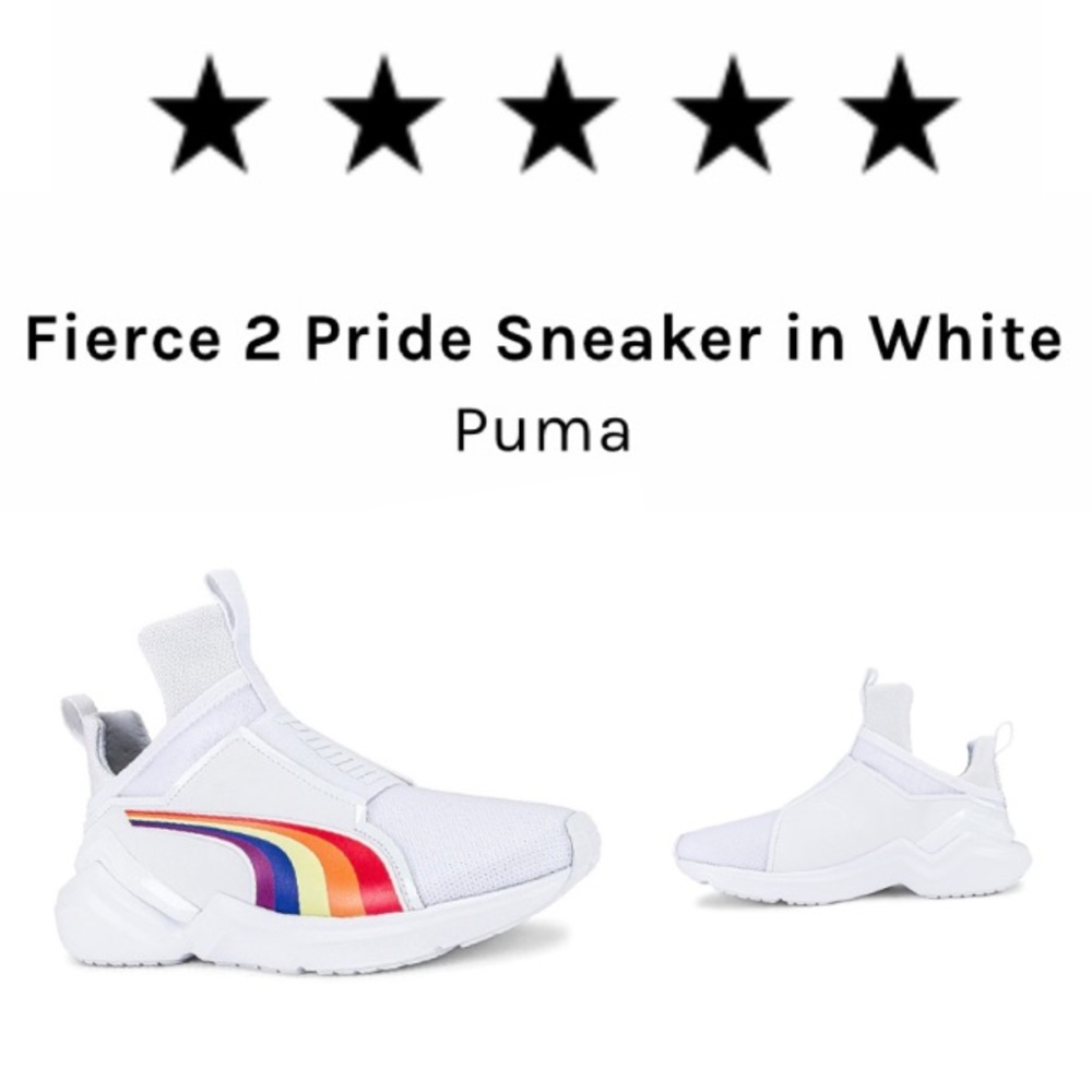 ❤️Puma Freedom Fierce Pride 2 Sneakers 5 Star ⭐️⭐️⭐️⭐️⭐️ Shoe.
